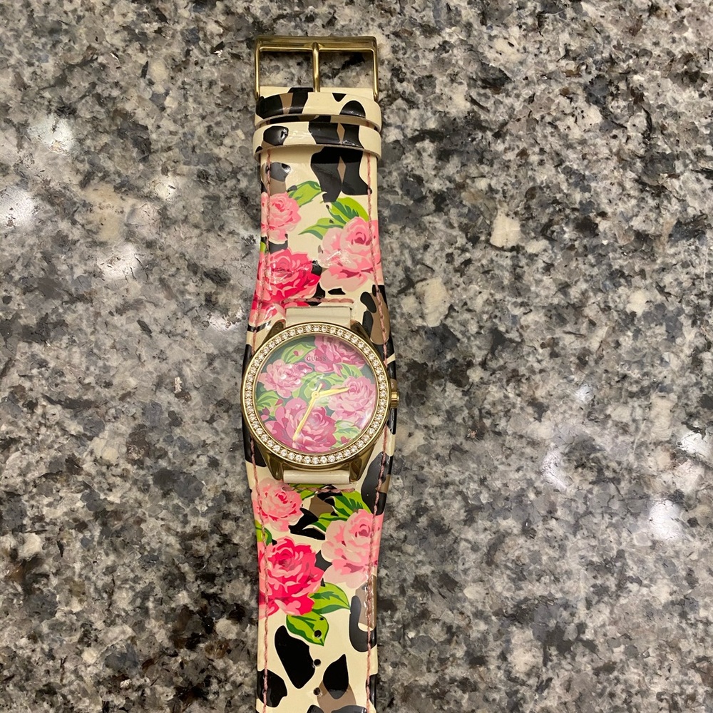 Floral Guess Watch
